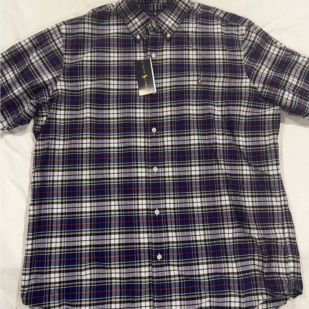 NWT! Men’s Polo by Ralph Lauren Classic Fit Long Sleeve Button-Down, size XL